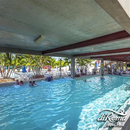 Caldas Novas - Spazzio Diroma - 4 Pessoas - Com Acesso Ilimitado Ao Diroma Acqua Park Exterior foto