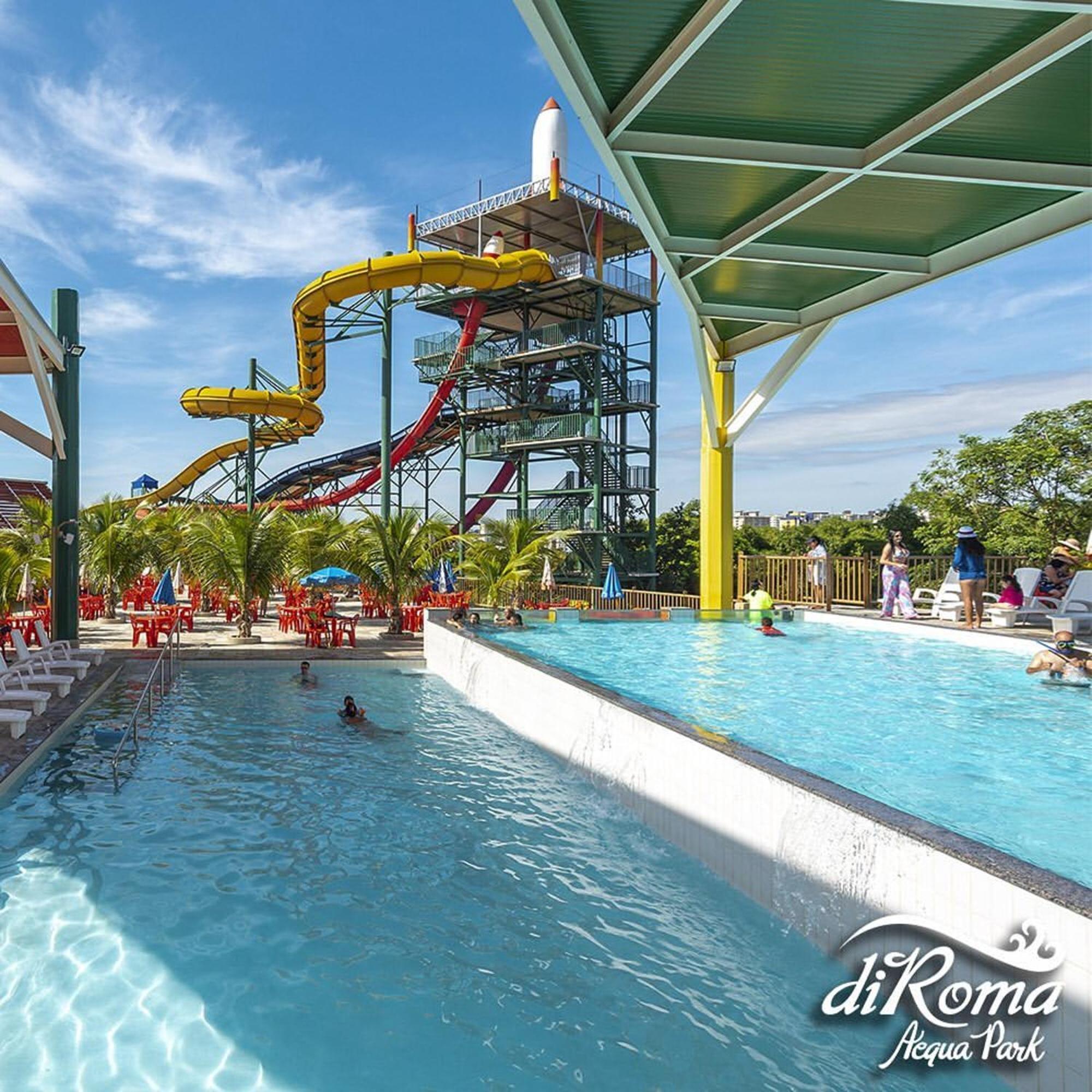 Apartamento - Spazzio Diroma - 4 Pessoas - Com Acesso Ilimitado Ao Diroma Acqua Park *
